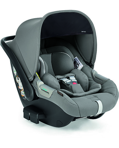 Inglesina Darwin Infant i-Size Car Seat - Aptica - Crystal Grey - from Birth to 12 Months Pushchairs