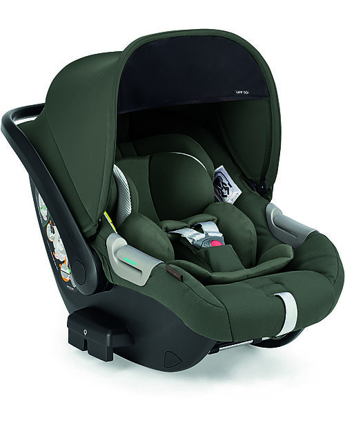 Inglesina Darwin Infant i-Size Car Seat - Aptica - Ivy Green - from Birth to 12 Months Pushchairs