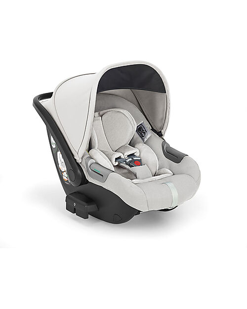 Inglesina Darwin Infant i-Size Car Seat - Aptica - Opal Ivory - from Birth to 12 Months Car Seats Group 0+/1