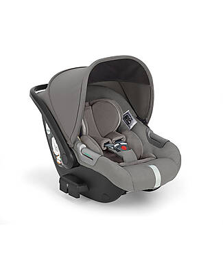 Inglesina Darwin Infant i-Size Car Seat - Aptica - Platinum Grey - from Birth to 12 Months Car Seats Group 0+/1