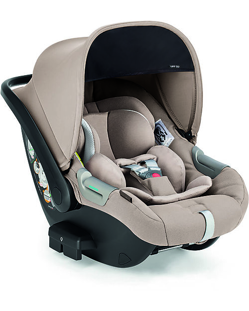 Inglesina Darwin Infant i-Size Car Seat - Aptica - Vicuna Beige - from Birth to 12 Months Pushchairs