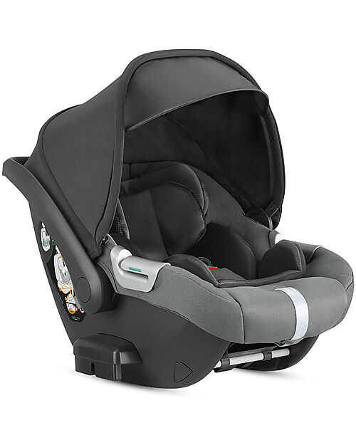 Inglesina Darwin Infant i-Size Car Seat - Aptica XT - Canyon Grey - from Birth to 12 Months Pushchairs