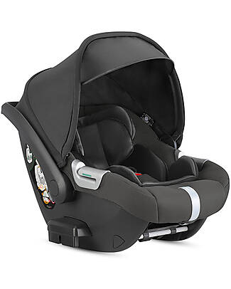 Inglesina Darwin Infant i-Size Car Seat - Aptica XT - Magnet Grey - from Birth to 12 Months Car Seats Group 0+/1