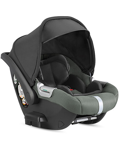 Inglesina Darwin Infant i-Size Car Seat - Aptica XT - Taiga Green - from Birth to 12 Months Pushchairs