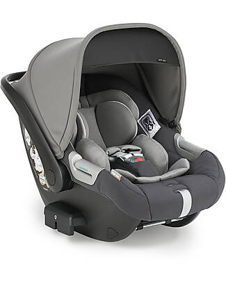 Inglesina Darwin Infant i-Size Car Seat - Electa - Garage Grey - from Birth to 12 Months Pushchairs