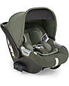Inglesina Darwin Infant i-Size Car Seat - Electa - Loft Green - from Birth to 12 Months Pushchairs