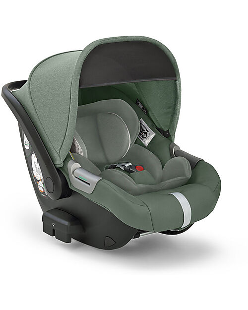 Inglesina Darwin Infant i-Size Car Seat - Electa - Murray Green - from Birth to 12 Months Car Seats Group 0+/1