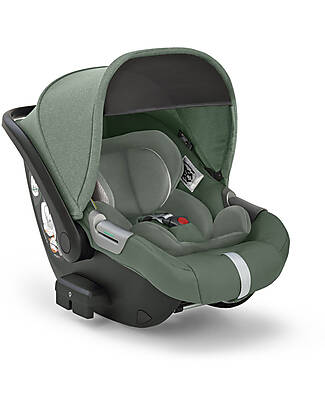 Inglesina Darwin Infant i-Size Car Seat - Electa - Murray Green - from Birth to 12 Months Car Seats Group 0+/1