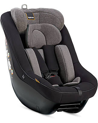 Inglesina Darwin Next Stage i-Size Car Seat - Vulcan Black - from Birth to 4 Years New Car Seats Group 0+/1