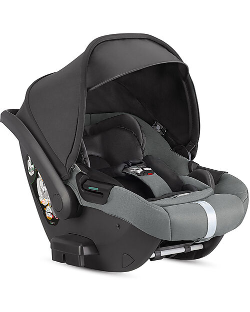 Inglesina Darwin Recline Car Seat Aptica XT - Canyon Grey - from birth to 12 months Car Seats Group 0+/1