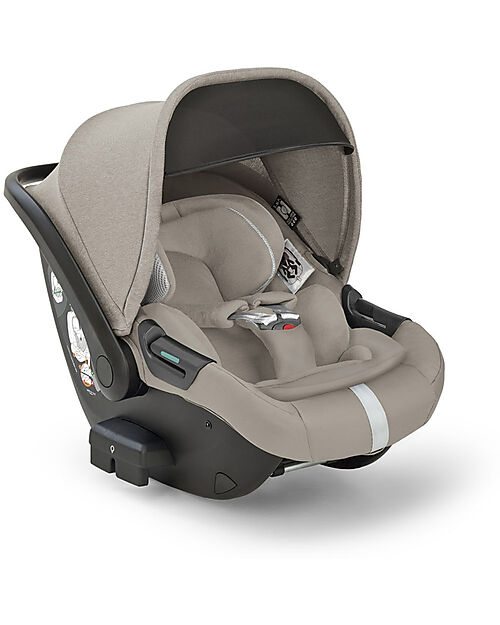Inglesina Darwin Recline Car Seat - Battery Beige - from birth to 12 months Car Seats Group 0+/1