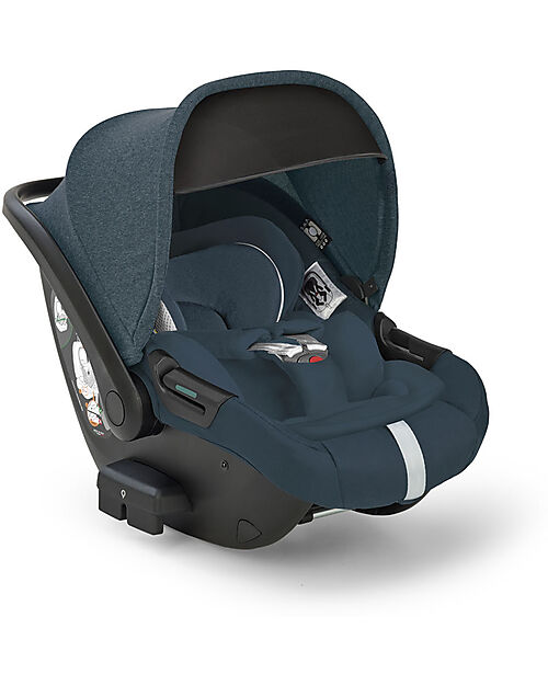 Inglesina Darwin Recline Car Seat - Hudson Blue - from birth to 12 months Car Seats Group 0+/1