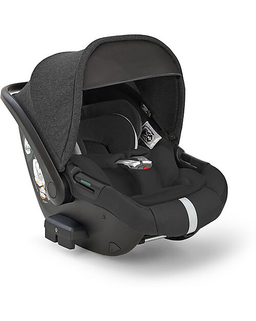 Inglesina Darwin Recline Car Seat - Upper Black - from birth to 12 months Car Seats Group 0+/1