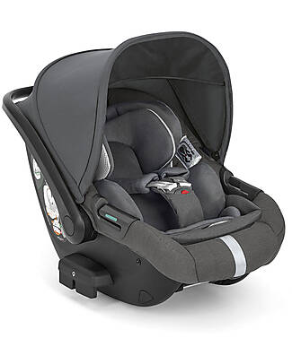 Inglesina Darwin Recline Car Seat - Velvet Grey - from birth to 12 months Car Seats Group 0+/1