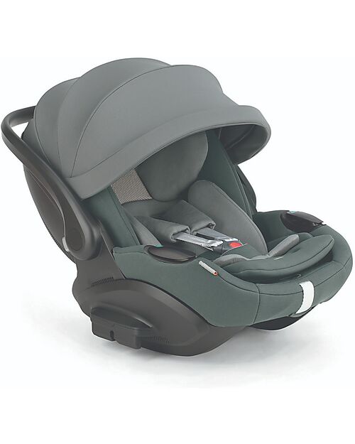 Inglesina Darwin Recline-EVO - Car Seat - Electa - Studio Grey - from birth to 12 months Pushchairs