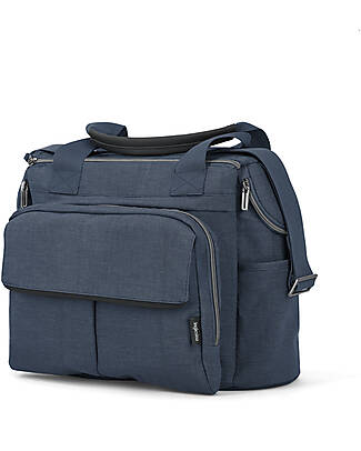 Inglesina Dual Bag Aptica - Resort Blue - Spacious Resistant and Multifunctional Organize and Bags