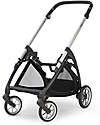 Inglesina Electa Frame - Silver Black Trio and Duo Strollers