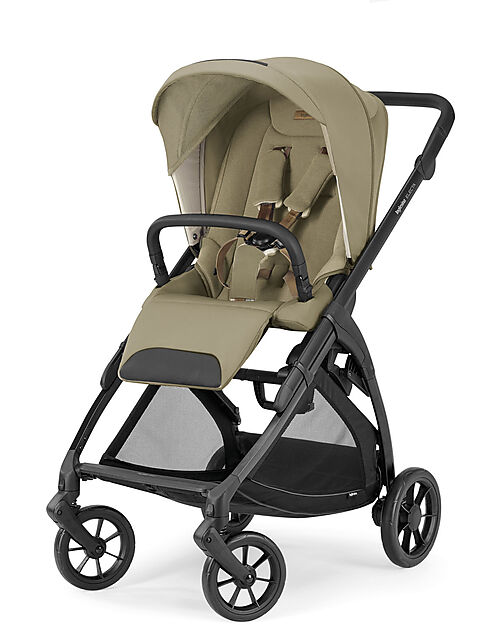 Inglesina Electa Stroller - Dumbo Caramel - Total Black Frame - Ideal for the City Pushchairs