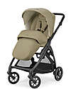 Inglesina Electa Stroller - Dumbo Caramel - Total Black Frame - Ideal for the City Pushchairs