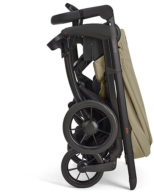 Inglesina Electa Stroller - Dumbo Caramel - Total Black Frame - Ideal for the City Pushchairs