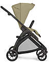 Inglesina Electa Stroller - Dumbo Caramel - Total Black Frame - Ideal for the City Pushchairs