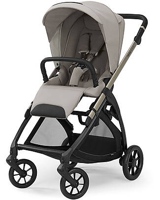 Inglesina Electa Stroller Iridio Black - Battery Beige - Ideal for the City Pushchairs