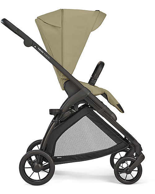 Inglesina Electa Stroller - Murray Green - Total Black Frame - Ideal for the City Pushchairs