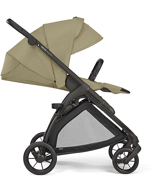 Inglesina Electa Stroller - Murray Green - Total Black Frame - Ideal for the City Pushchairs