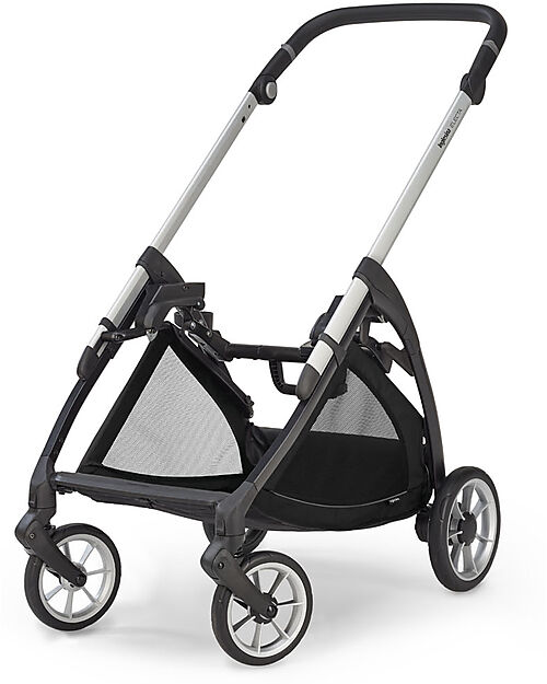 Inglesina Electa Stroller - Union Gray - Silver Black Frame - Ideal for the City Pushchairs