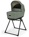 Inglesina Electa System Duo - Murray Green - All Season Seat + Open Up Cot Trio and Duo Strollers