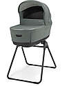 Inglesina Electa System Duo - Studio Grey - All Season Seat + Open Up Cot Pushchairs