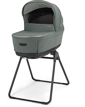 Inglesina Electa System Duo - Studio Grey - All Season Seat + Open Up Cot Pushchairs