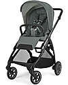 Inglesina Electa System Duo - Studio Grey - All Season Seat + Open Up Cot Pushchairs