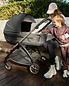Inglesina Electa System Duo - Studio Grey - All Season Seat + Open Up Cot Pushchairs