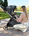 Inglesina Electa System Duo - Studio Grey - All Season Seat + Open Up Cot Pushchairs