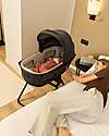 Inglesina Electa System Duo - Studio Grey - All Season Seat + Open Up Cot Pushchairs