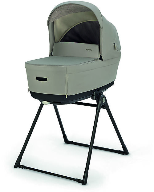 Inglesina Electa System Quattro - Battery Beige - All Season Seat + Open Up Cot + Standup + Darwin Car Seat Trio and Duo Strollers