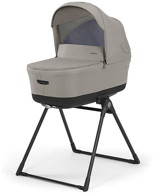 Inglesina Electa System Quattro - Battery Beige - Stroller + Darwin Infant Recline Car Seat Trio and Duo Strollers