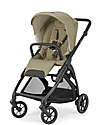 Inglesina Electa System Quattro - Dumbo Caramel - Stroller + Standup Cradle + Darwin Recline Car Seat Trio and Duo Strollers
