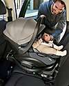 Inglesina Electa System Quattro - Garage Grey - All Season Seat + Open Up Cot + Standup + Darwin Recline Car Seat Pushchairs