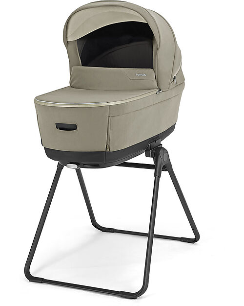 Inglesina Electa System Quattro - Hangar Beige - All Season Seat + Open Up Cot + Standup + Darwin Recline Car Seat Pushchairs