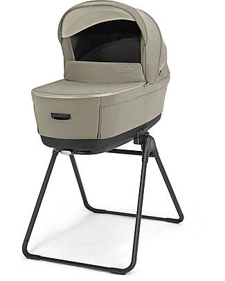 Inglesina Electa System Quattro - Hangar Beige - All Season Seat + Open Up Cot + Standup + Darwin Recline Car Seat Pushchairs