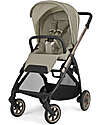 Inglesina Electa System Quattro - Hangar Beige - All Season Seat + Open Up Cot + Standup + Darwin Recline Car Seat Pushchairs