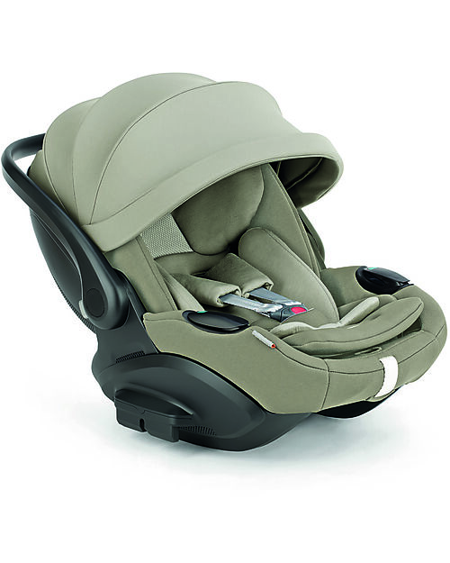 Inglesina Electa System Quattro - Hangar Beige - All Season Seat + Open Up Cot + Standup + Darwin Recline Car Seat Pushchairs