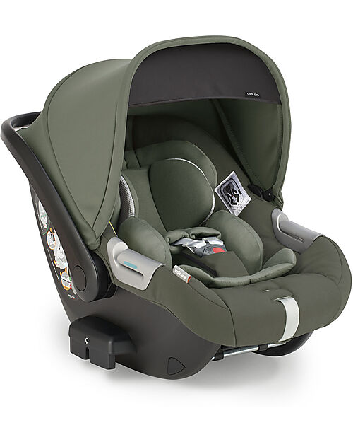 Inglesina Electa System Quattro - Loft Green - All Season Seat + Open Up Cot + Standup + Darwin Car Seat Pushchairs