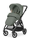 Inglesina Electa System Quattro - Murray Green - All Season Seat + Open Up Cot + Standup + Darwin Car Seat Trio and Duo Strollers