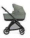 Inglesina Electa System Quattro - Murray Green - Stroller + Standup Cradle + Darwin Car Seat + Chassis Trio and Duo Strollers
