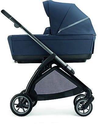 Inglesina Electa System Quattro - Rooftop Blue - All Season Seat + Open Up Cot + Standup + Darwin Car Seat Pushchairs