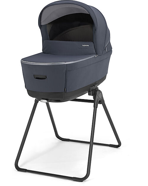 Inglesina Electa System Quattro - Rooftop Blue - All Season Seat + Open Up Cot + Standup + Darwin Car Seat Pushchairs