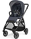 Inglesina Electa System Quattro - Rooftop Blue - All Season Seat + Open Up Cot + Standup + Darwin Car Seat Pushchairs